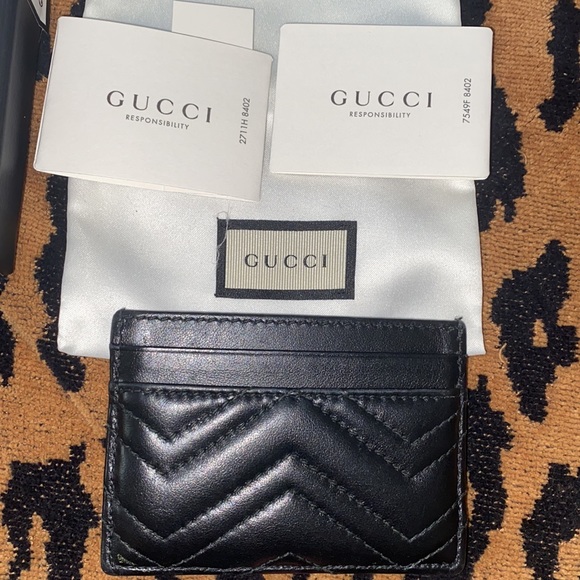GUCCI MARMONT CARD CASE - Picture 3 of 10